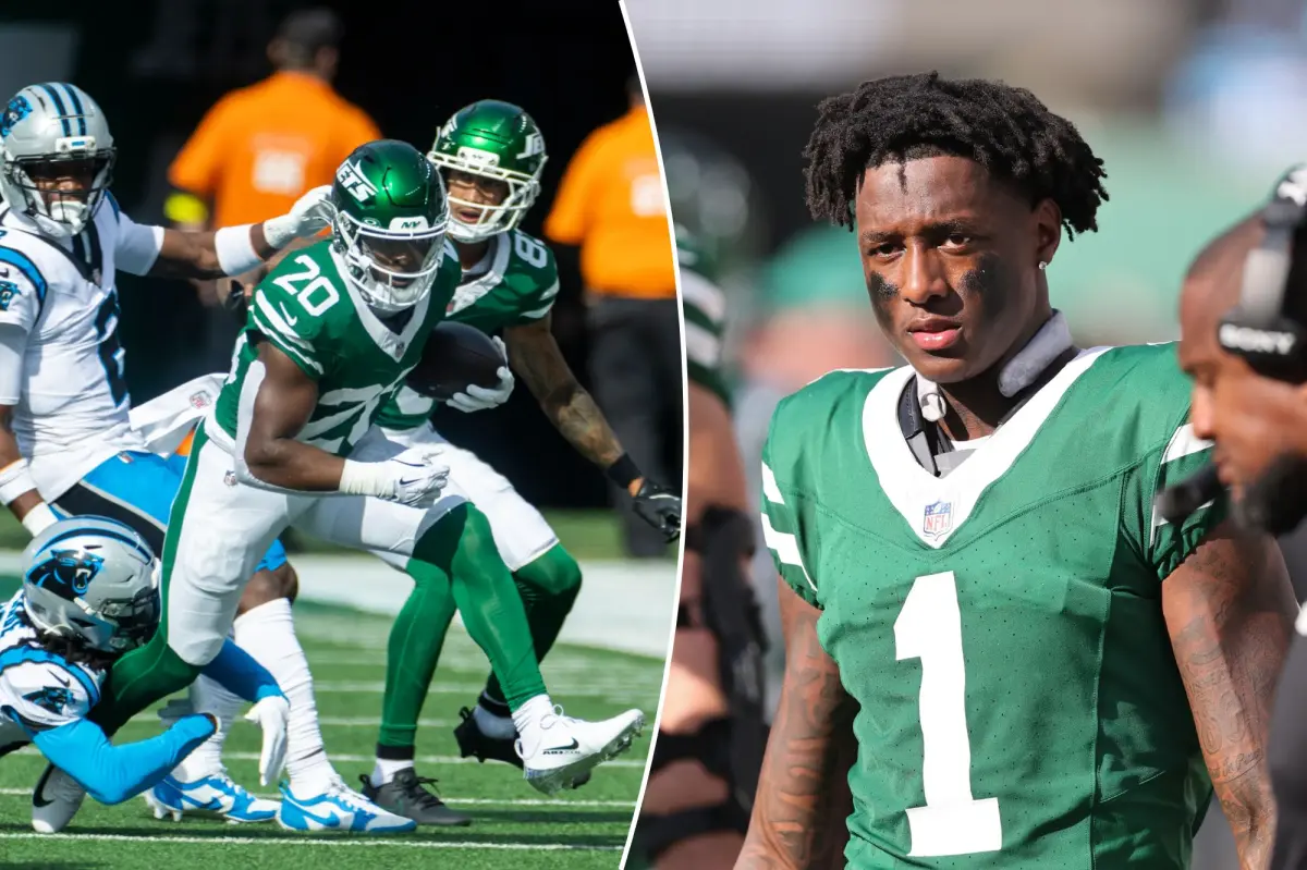 Jets exit Week 7 with injuries to Sauce Gardner and Breece Hall