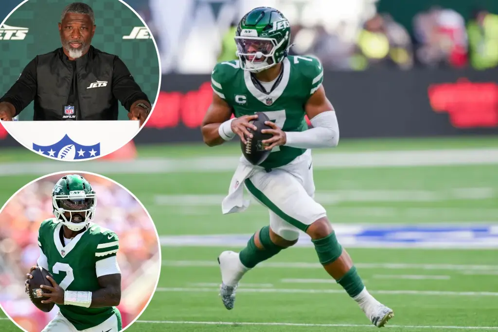 Jets remain committed to Justin Fields despite a notably poor performance