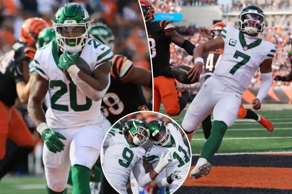 Jets secure their first victory over the Bengals shortly after the passing of Nick Mangold