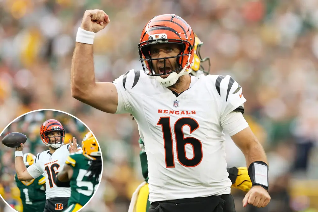 Joe Flacco provided the Bengals with a reason for optimism following the trade with the Browns.