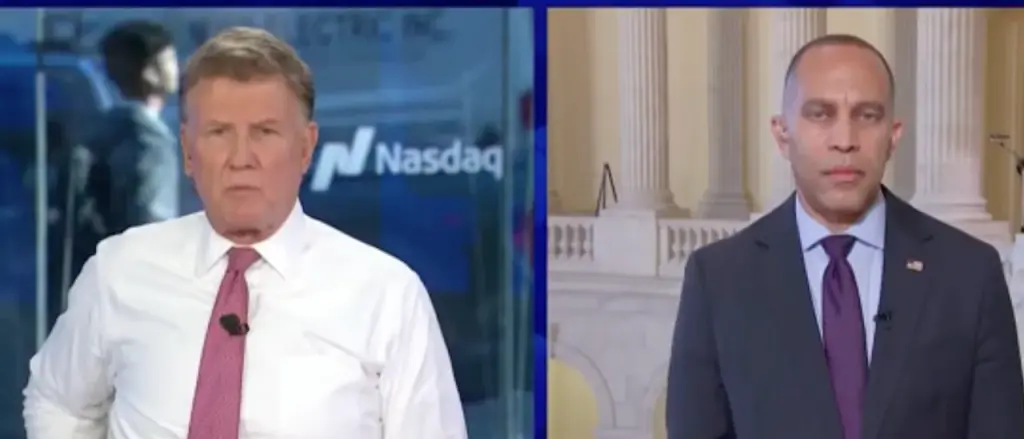 Joe Kernen Directly Tells Hakeem Jeffries He Would Be ‘Going Crazy’ If the GOP Approached Government Shutdown Due to Democratic Policies