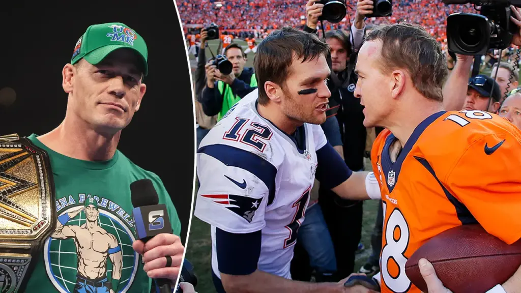 John Cena's mysterious post about Brady and Manning sparks rumors about his final rival