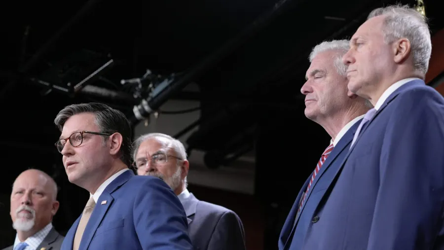 Johnson highlights the Oversight panel's Epstein investigation as a discharge petition approaches