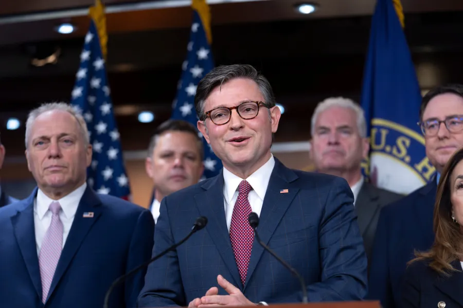 Johnson indicates that the House may resume funding for DOD, but only if the government reopens.