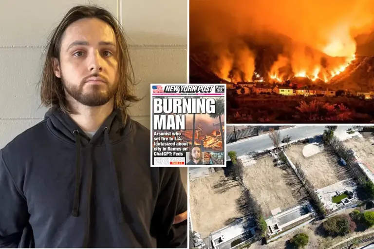Jonathan Rinderknecht, accused of starting the Palisades fire ...