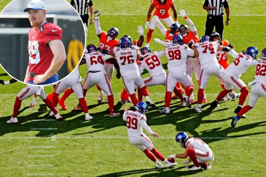 Jude McAtamney accepts responsibility for the unfortunate kick that affected the Giants.