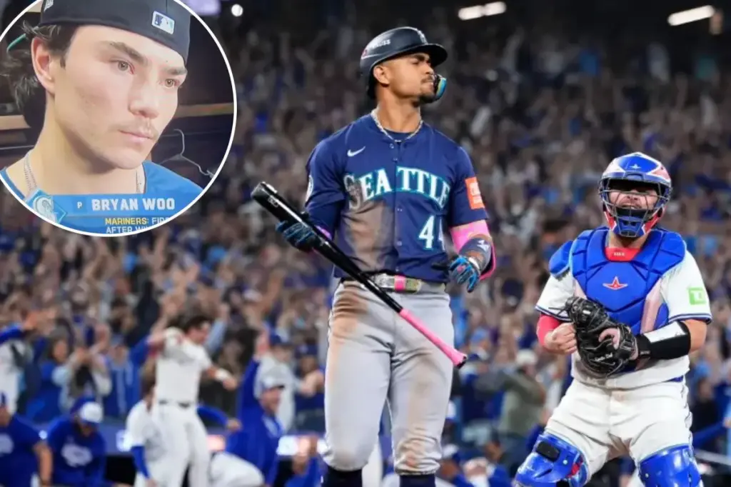 Julio Rodriguez's outburst disrupts interview following defeat to Blue Jays