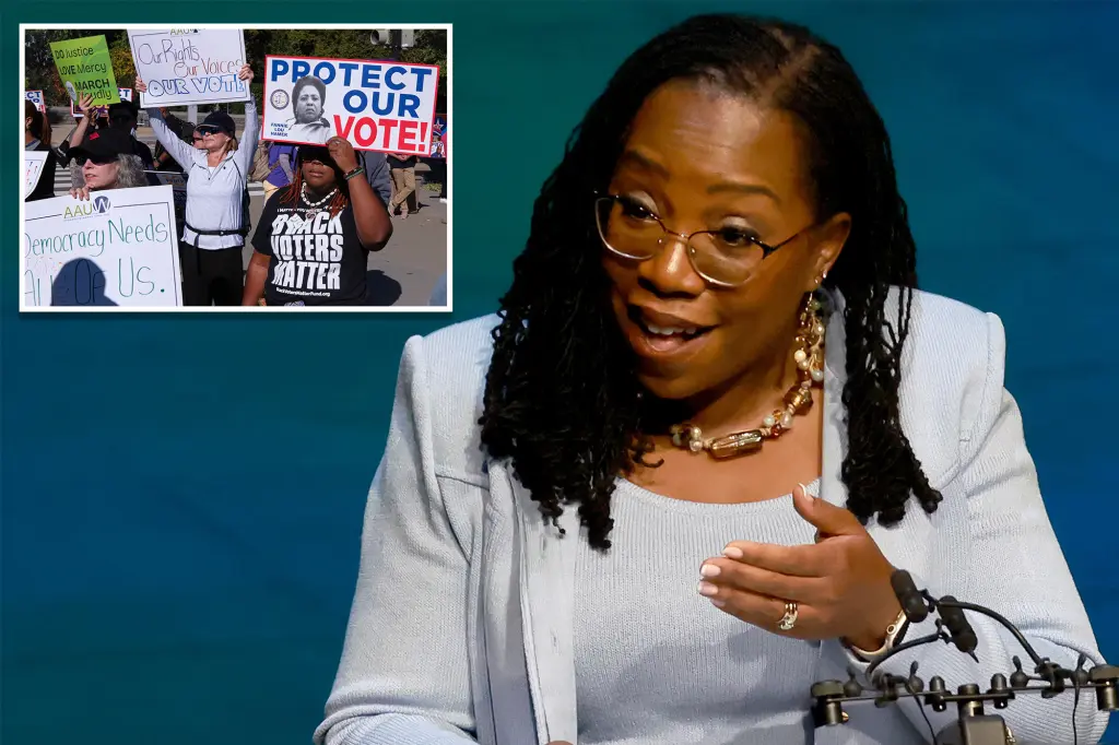 Justice Ketanji Brown Jackson advocates for race-conscious redistricting, referencing the Americans with Disabilities Act: ‘They’re disabled’