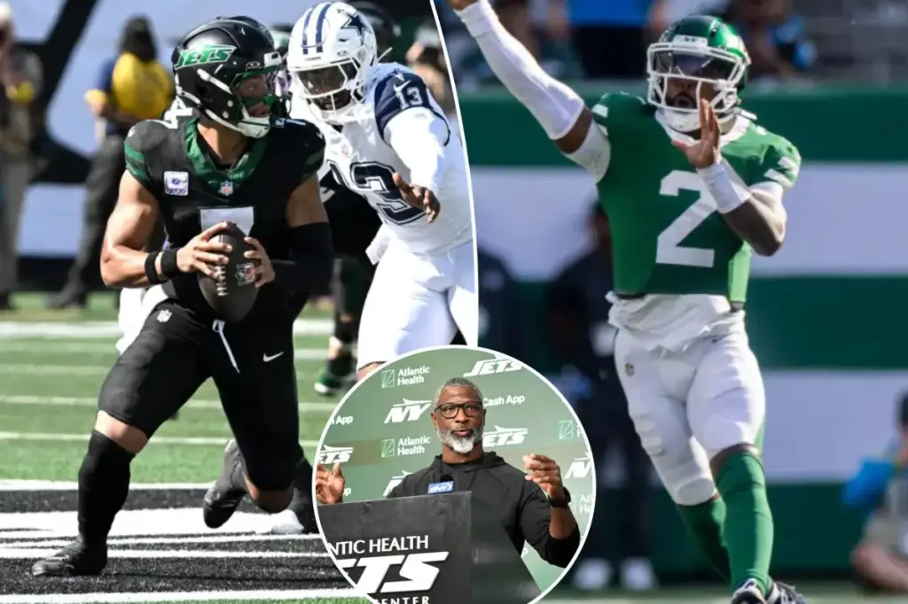 Justin Fields will start again for the Jets as Tyrod Taylor is out due to injury.