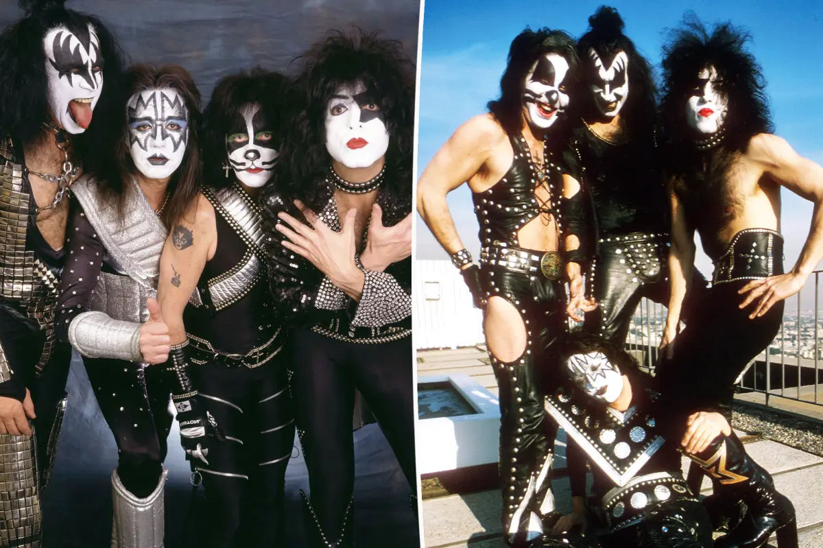 KISS members Gene Simmons, Paul Stanley, and Peter Criss come together for a special reunion at Ace Frehley's memorial service