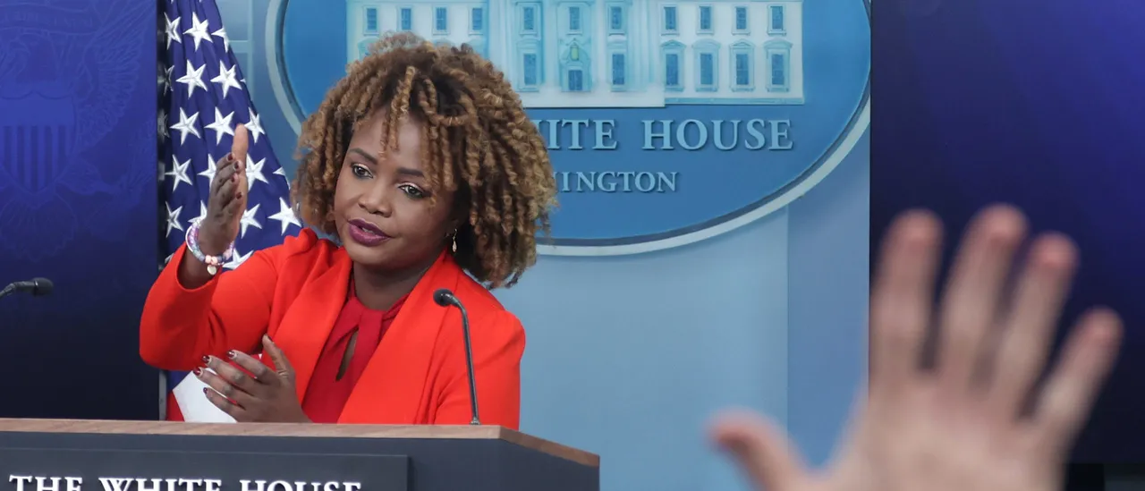 KJP Shares How She Found Out Biden Was Exiting the Race