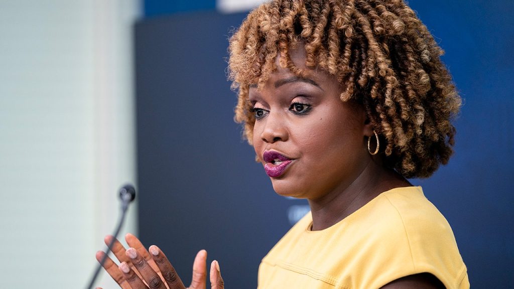 Karine Jean-Pierre clashes with Bulwark critic regarding Biden's press engagements