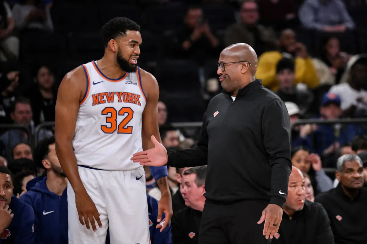 Karl-Anthony Towns' situation for the Knicks season opener following an update on his injury report