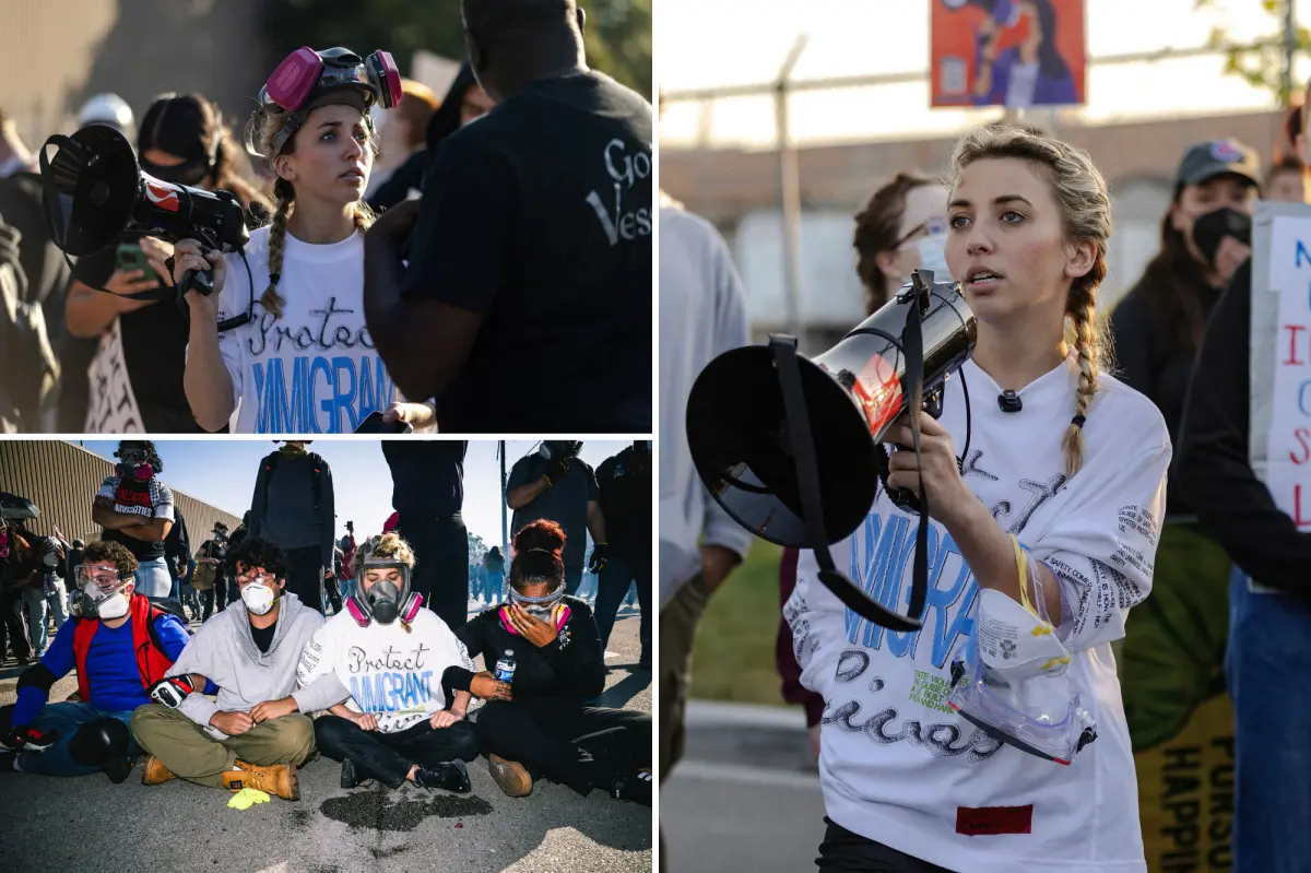 Kat Abughazaleh, progressive influencer and congressional candidate, accused of obstructing ICE in Chicago