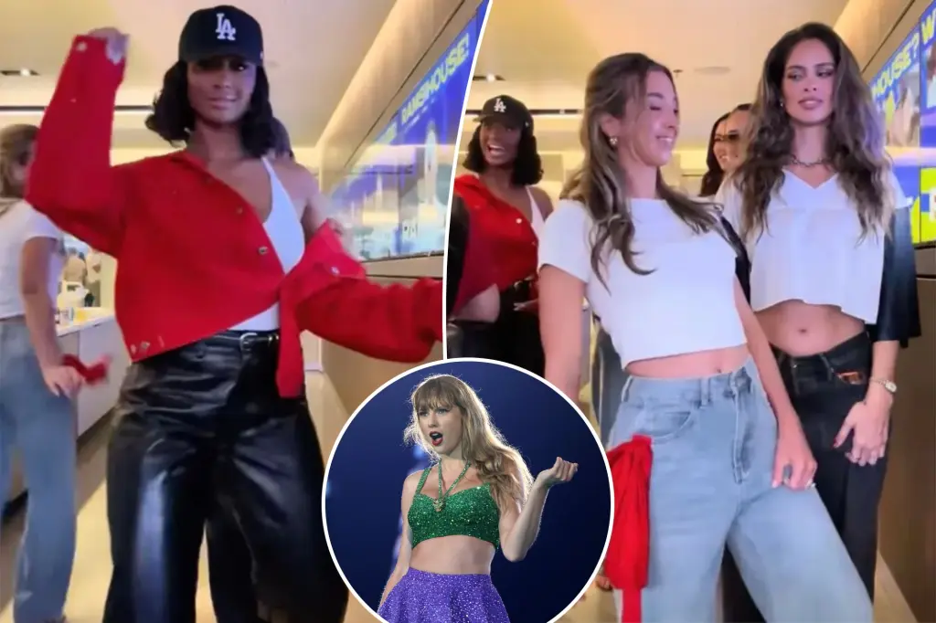 Kayla Nicole celebrates with NFL wives while Taylor Swift subtly criticizes her in new album