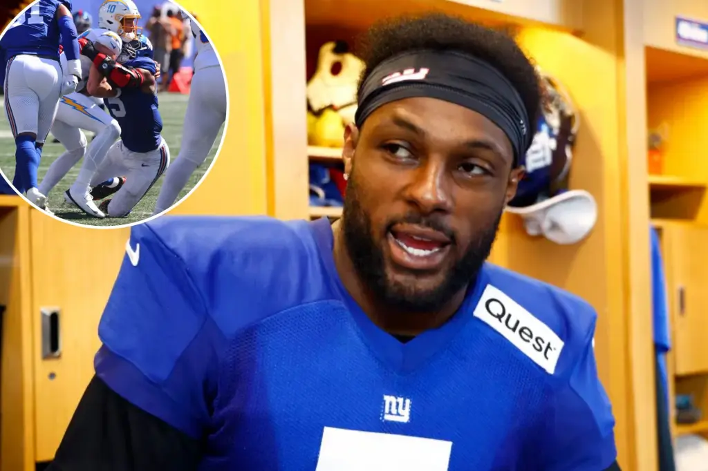 Kayvon Thibodeaux is finally fulfilling his expected potential with the Giants.