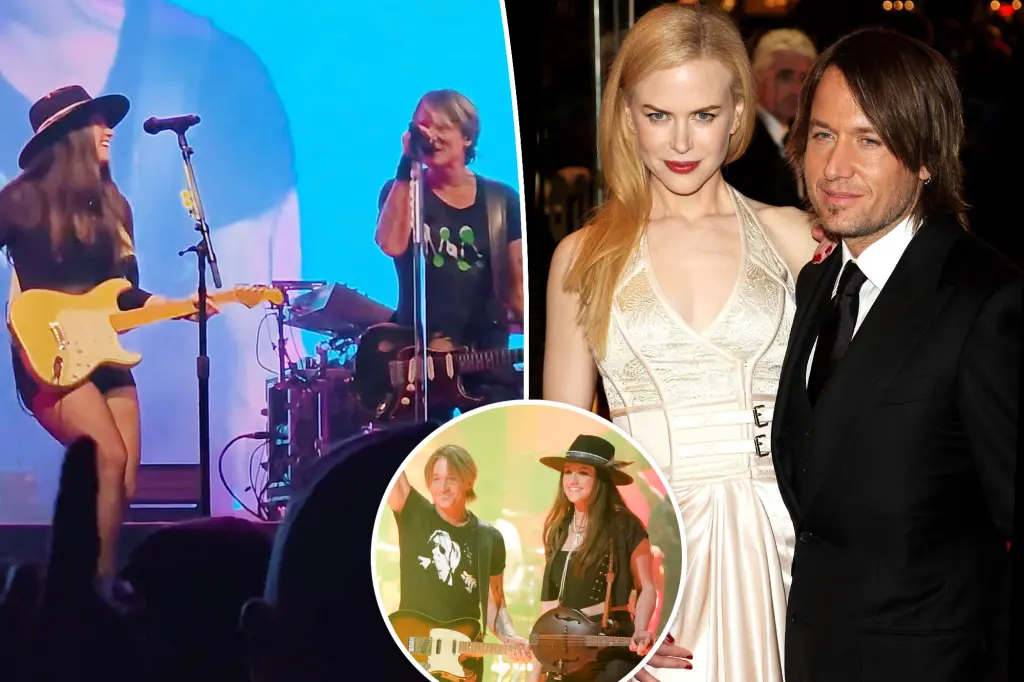 Keith Urban altered song lyrics about Nicole Kidman to mention a guitarist