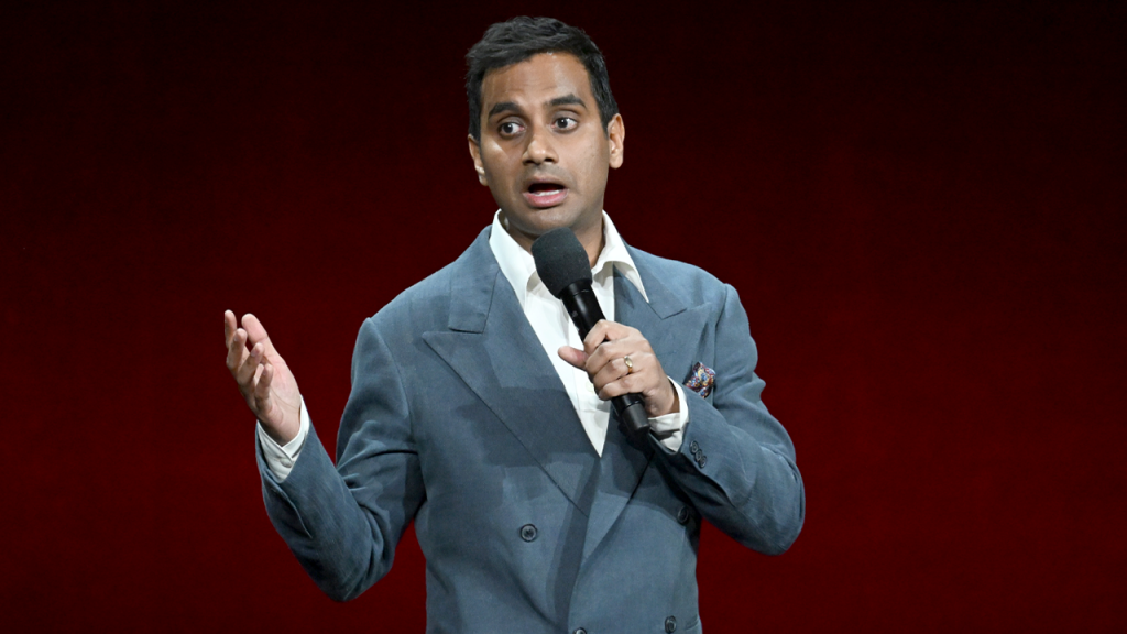 Kimmel questions Aziz Ansari about his comedy show in Saudi Arabia