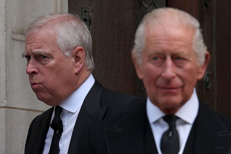 King Charles takes away all titles and royal privileges from his brother Andrew