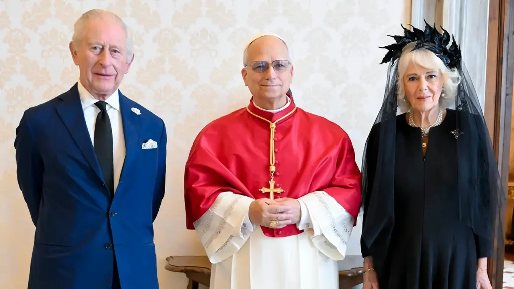 King Charles visits Pope Leo XIV in a significant diplomatic meeting at the Vatican