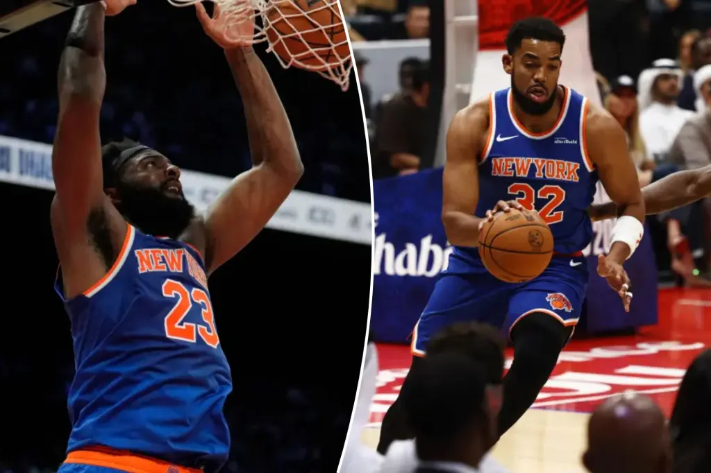 Knicks probably considering pairing Karl-Anthony Towns with Mitchell Robinson again