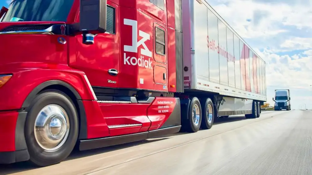 Kodiak's self-driving truck system matches human fleets in safety ratings