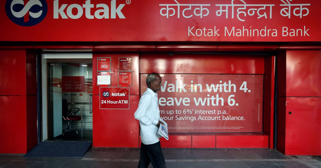 Kotak Mahindra Bank falls short of quarterly profit expectations because of increased provisions.