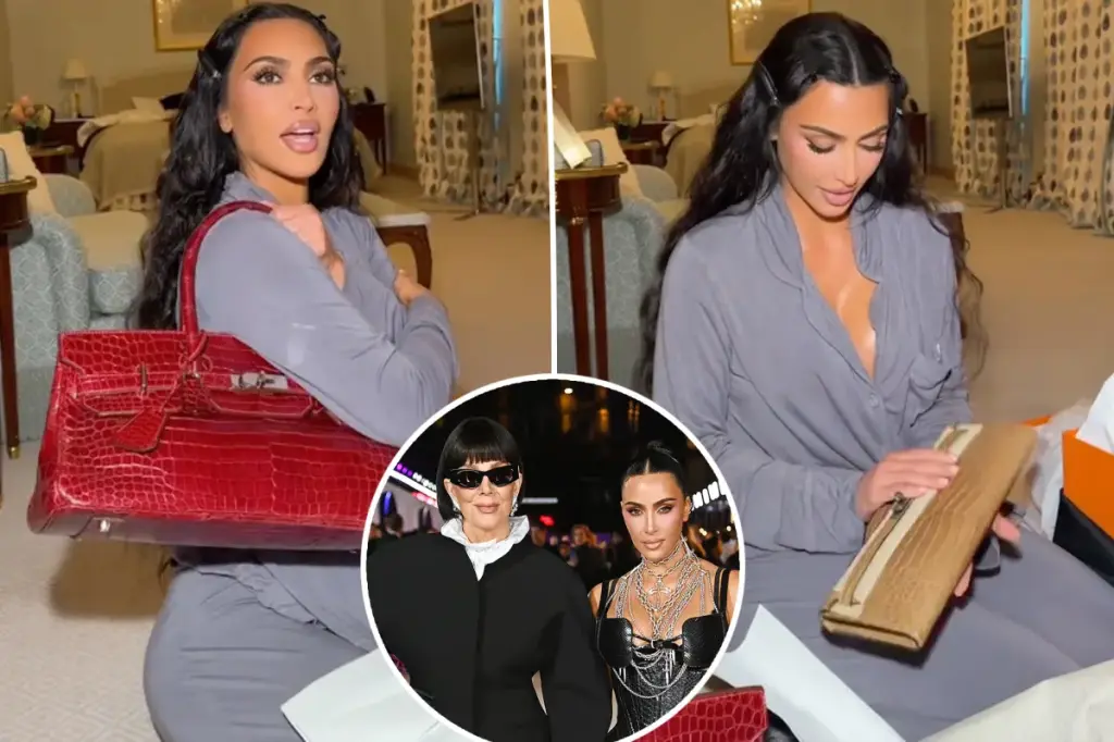 Kris Jenner gives Kim Kardashian expensive Hermès bags for her 45th birthday