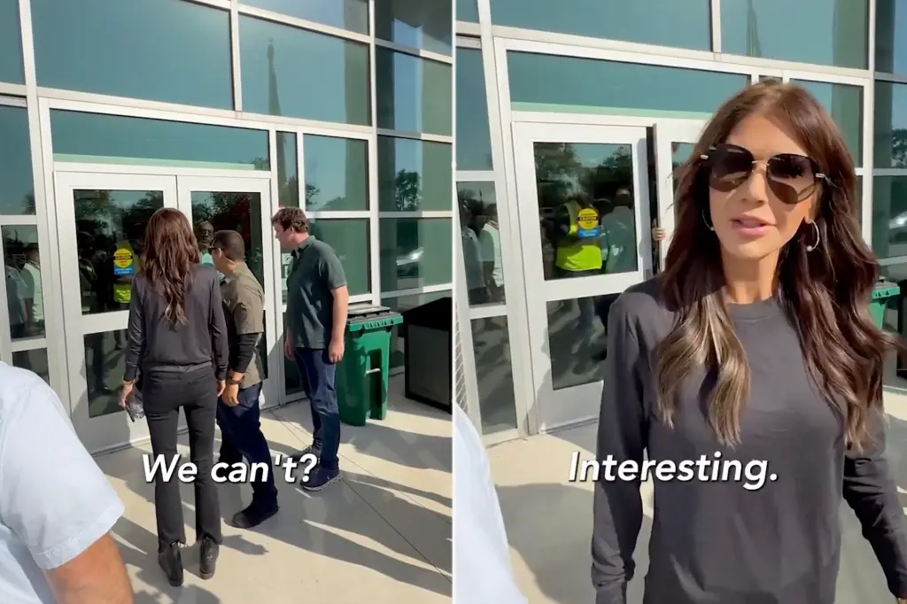 Kristi Noem prevented from accessing government building in the Chicago area