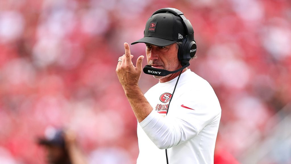 Kyle Shanahan minimizes intense sideline argument with 49ers WR Jauan Jennings