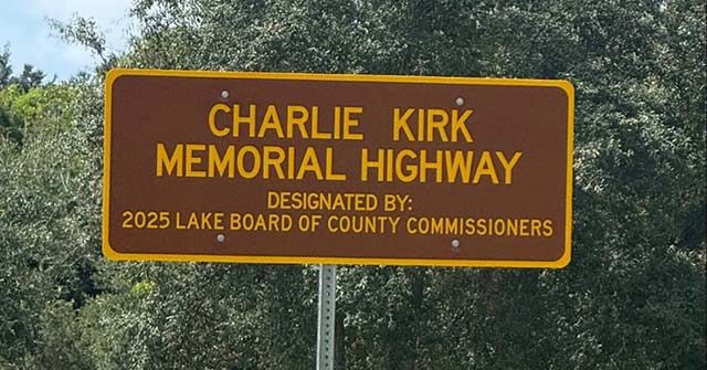 Lake County in Florida Becomes the First to Approve 'Charlie Kirk Memorial Highway'
