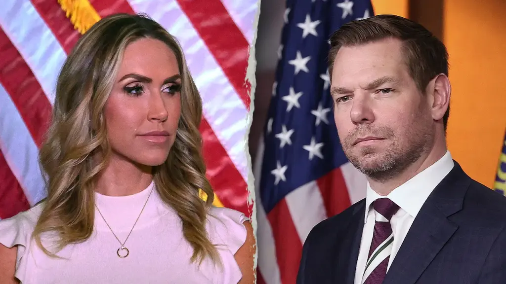 Lara Trump criticizes Swalwell's suggestion to tear down the White House ballroom.