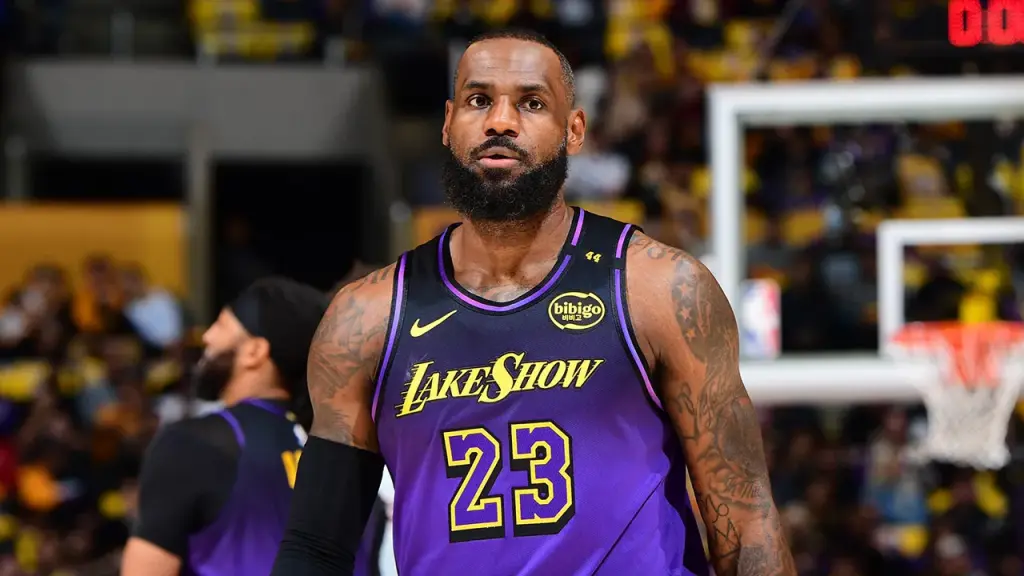 LeBron James of the Lakers is dealing with sciatica, raising concerns about his availability for opening night.