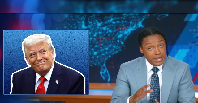 Liberal Host of The Daily Show Booed for Suggesting Trump Should Receive a Nobel Peace Prize