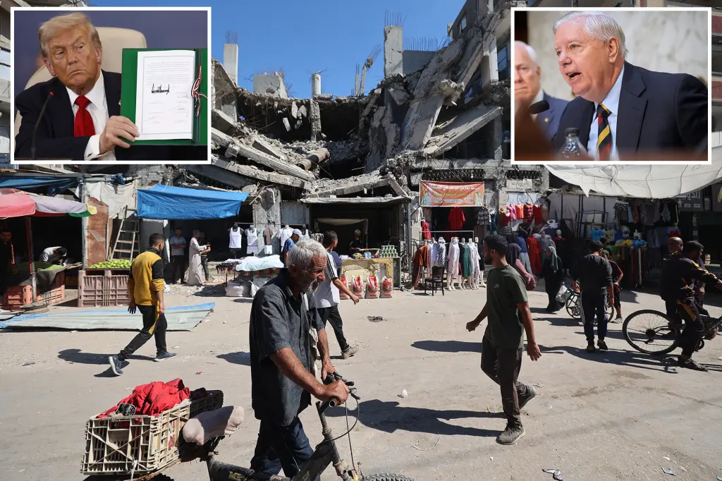 Lindsey Graham promises to push for a vote to hold Democrats accountable for their stance on Trump's Gaza peace plan