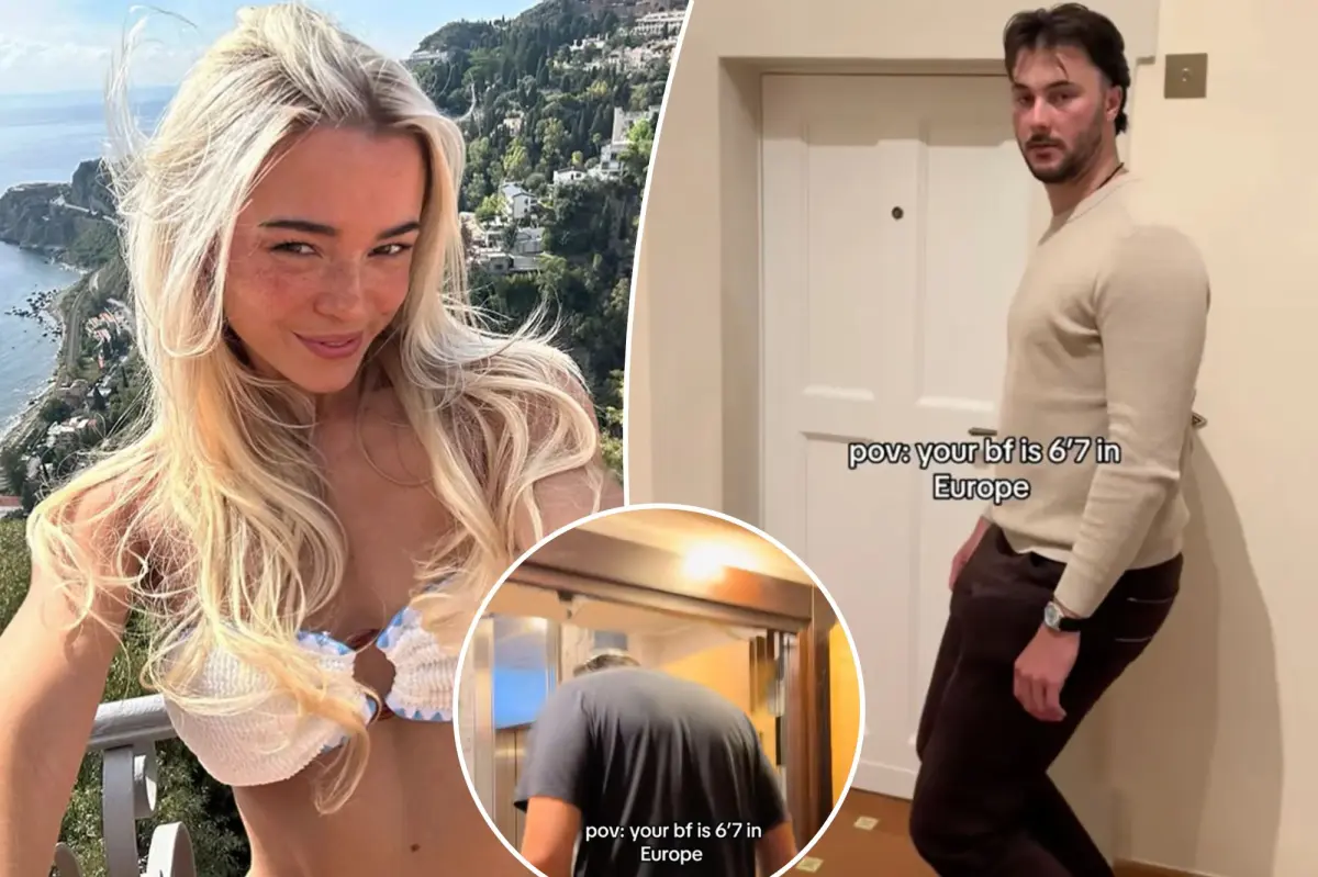 Livvy Dunne highlights Paul Skenes' height issues in video from Europe