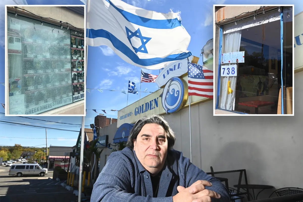 Long Island diner owner feels 'overwhelmed' after removing Israeli hostage posters