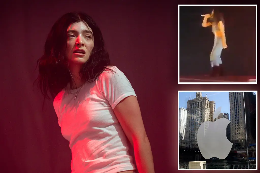 Lorde leaves Apple Music in Israel following her 'free f--king Palestine' comment at a NYC concert