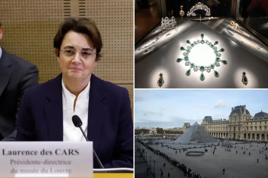 Louvre director admits shortcomings after jewel theft, proposed to step down