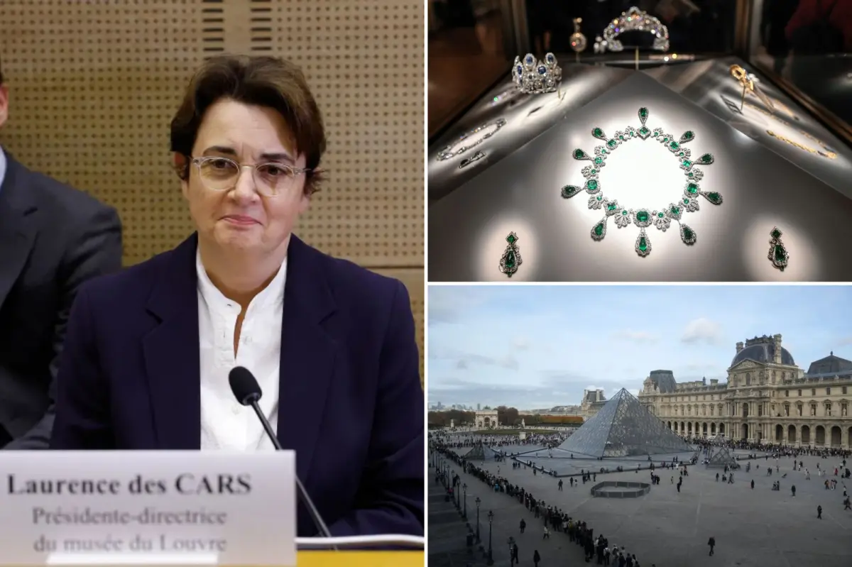 Louvre director admits shortcomings after jewel theft, proposed to step down