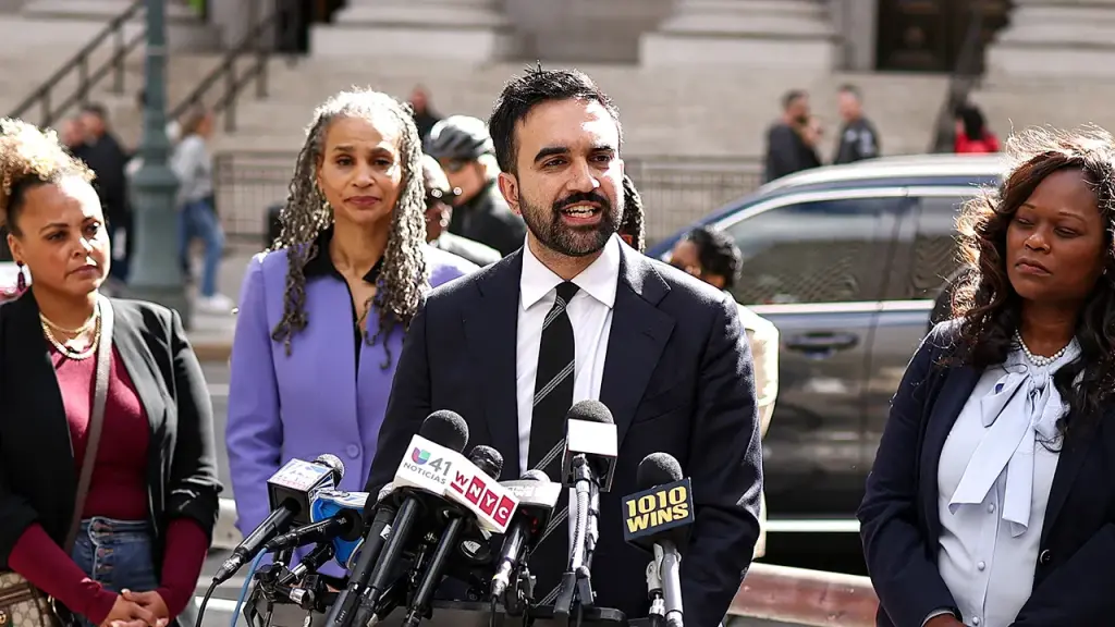 Mamdani, a candidate for mayor of NYC, supports Attorney General Letitia James following her indictment.