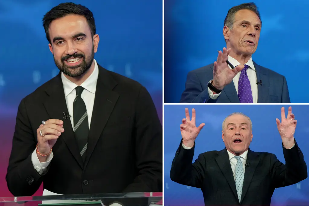 Mamdani evades difficult questions and criticisms from Cuomo and Sliwa during NYC Mayoral election debate