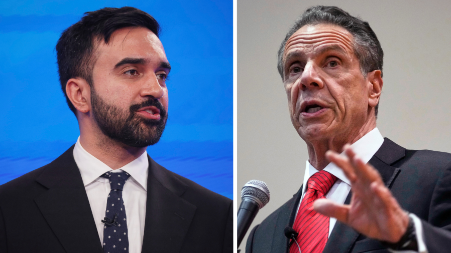 Mamdani has a 25-point advantage over Cuomo, according to a survey.