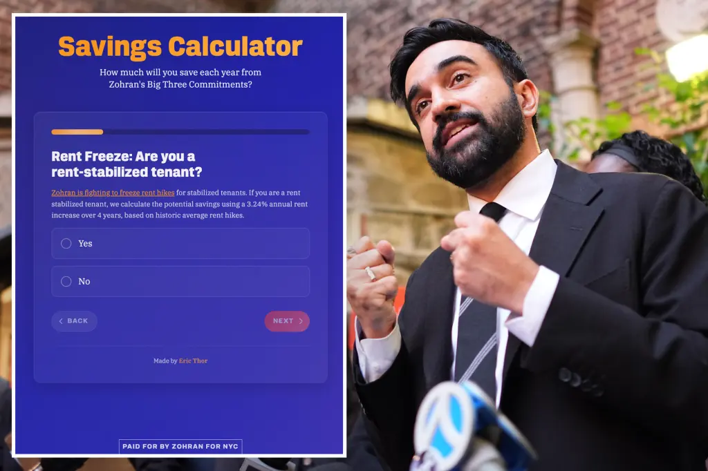 Mamdani introduces a new savings calculator in response to backlash over unrealistic calculations.