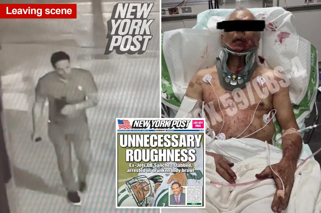 Man claims he was left 'permanently disfigured' in attack by ex-Jet Mark Sanchez and is suing