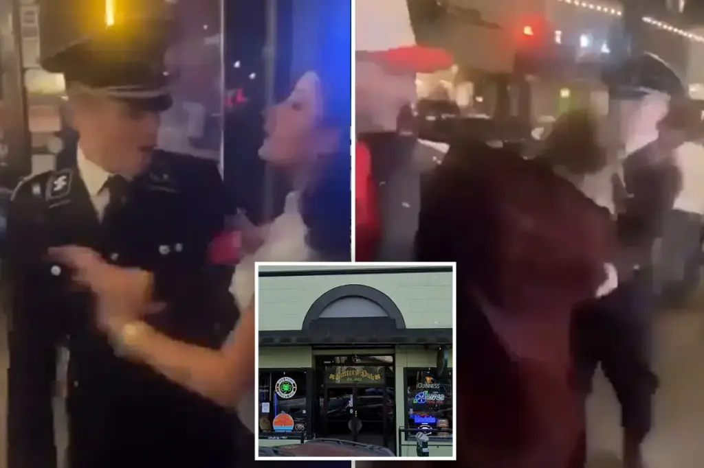 Man in Nazi costume attacks woman outside bar, taken into custody