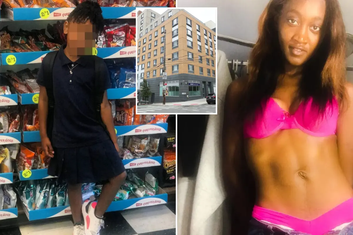 Man in New York City assaulted ex-partner's 12-year-old daughter with a needle and fork, leaving a 'sharp object' lodged in her brain, according to prosecutors.