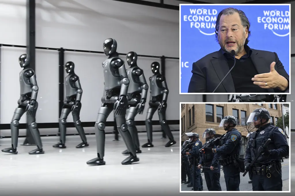 Marc Benioff proposes robotic police to aid in crime prevention in San Francisco