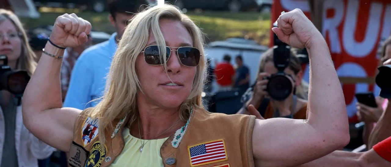 Marjorie Taylor Greene Criticizes the Masculinity of Her Republican Colleagues in Recent Interview