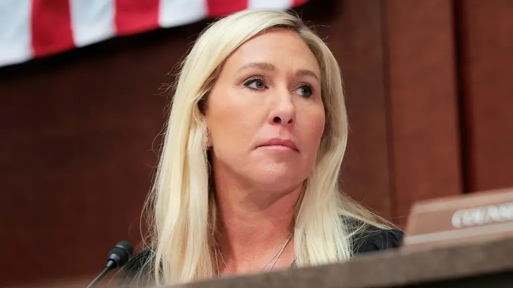 Marjorie Taylor Greene's political uprising against Donald Trump